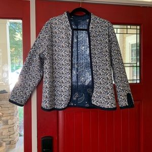VTG Reversible Quilted Jacket, Sz Sm
